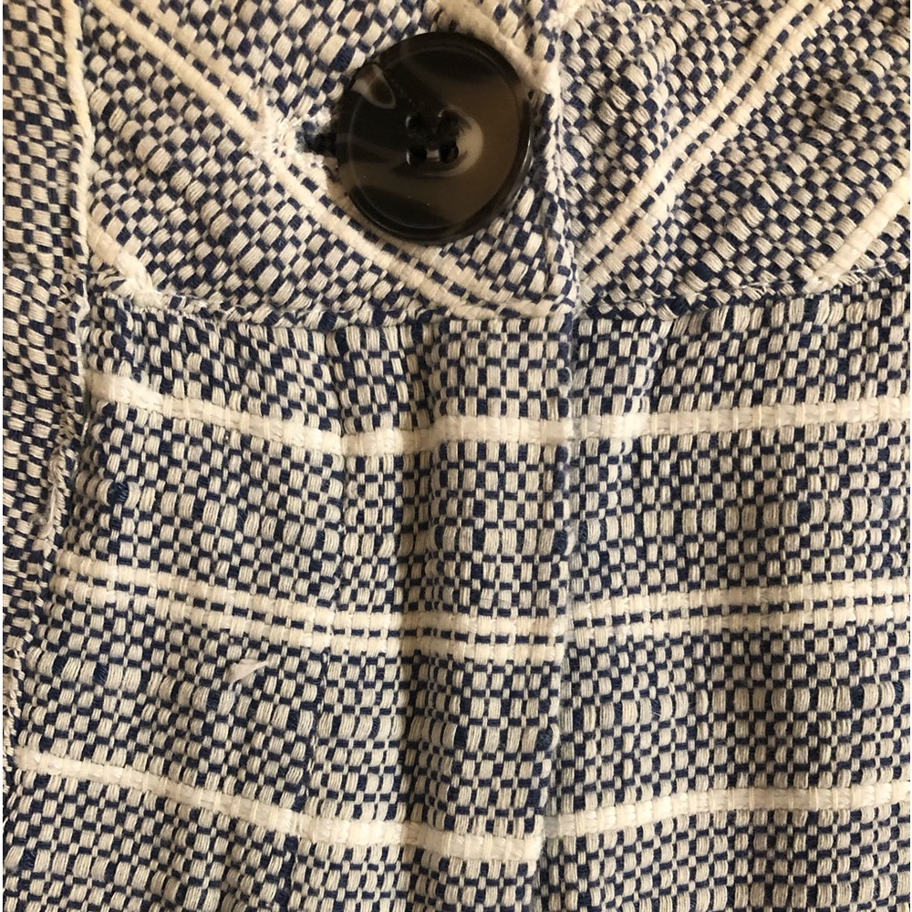 CYNTHIA ROWLEY Striped Tweed Shorts - Picture 3 of 7